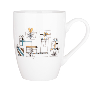 Kubek WINTER MAGIC 340ml z porcelany wzór 1 RAVI